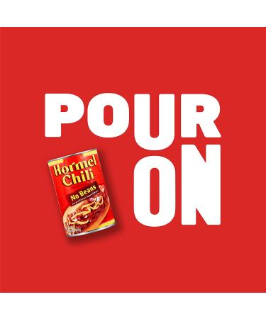 HORMEL Chili No Beans 38oz: Delicious and Meaty Chili - Buy Online Now! - Buy Online on GoSupps.com