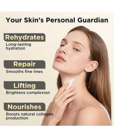 Firming Neck Cream for tightening and firming Retinol Collagen & Hyaluronic Acid Cream-Anti-Aging Face Moisturizer for Face Wrinkle Smoother for Women & Men 1.76 Fl Oz Black Shine - Buy Online on GoSupps.com