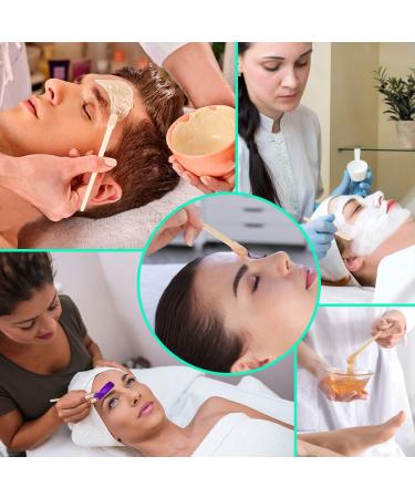 200 Pcs Eyebrow Wax Sticks | Wood Wax Applicator Spatulas for Hair Removal and Crafts - Buy Online on GoSupps.com