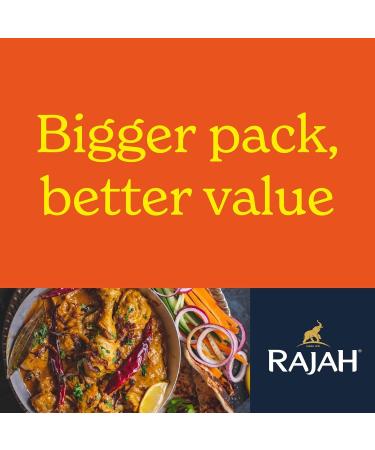 Rajah Hot Madras Curry Powder - 1kg Pack | Spicy Indian Masala Spice Blend - Buy Online on GoSupps.com