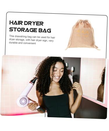 MUSISALY Hair Dryer Storage Bag Hairdryer Sackpack Makeup Storage Bags Hairdryer Bag Hairdryer Pouch Fabric - Buy Online on GoSupps.com