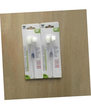 Buy Hapinary Dual-Sided Denture Brush Prothesis Cleaner for Optimal Oral Hygiene | International Shipping - Buy Online on GoSupps.com