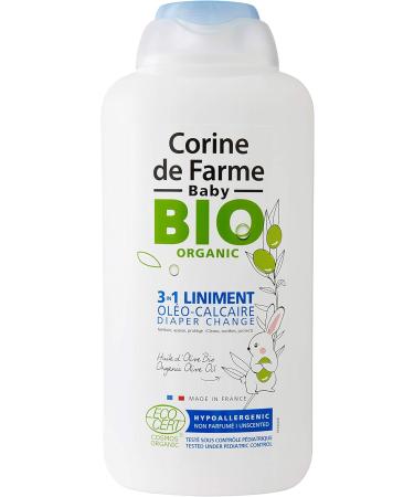 Corine de Farme Oil Limescale Liniment | Baby Changing Care | Organic Ecocert Cosmos Certification | Fragrance Free Preservative Free Mineral Oil | Irritation Prevention and Redness | Pack of 4 - Buy Online on GoSupps.com