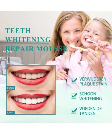 Yuyuando 60ml Teethaid Mouthwash - Tooth Whitening Mousse Dental Aid Oral Care Replacement (3 Pieces) - Buy Online on GoSupps.com