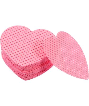 FOMIYES 400 Sheets Eyelash Cleaning Pads Nail Dip Powder Remover Nail Polish Remover Heart Shaped Nail Wipes Cotton Nail Wipes Lash Remover Nail Polish Pads Gel Remover Pads - Buy Online on GoSupps.com