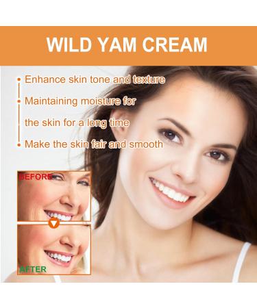 Organic Wild Yam Cream for Women | Hormone Balance & Skin Care | Annas Wild Yam Root Cream - Buy Online on GoSupps.com