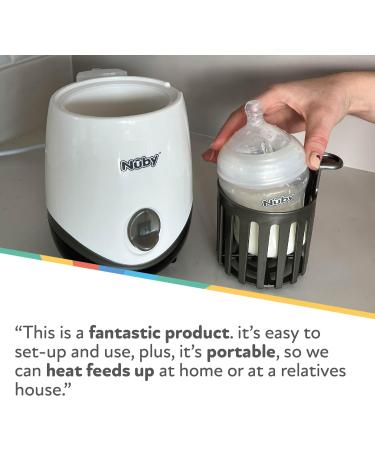 Nuby Natural Touch Electric Bottle and Food Warmer - White | Fast & Easy Heating - Buy Online on GoSupps.com