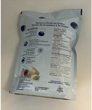 Tru Fru Nature's Blueberries Hyper Dried Fresh in Creme 0.5kg - Buy Online on GoSupps.com