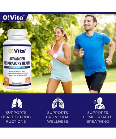 VITA Advanced Lung Detox & Cleanse Seasonal Comfort - 10 Herbal Ingredients, Quercetin, Butterbur, Cordyceps - 2-Month Supply - Buy Online on GoSupps.com