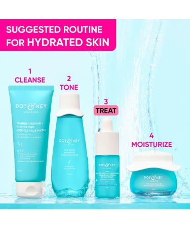Hydrating Hyaluronic Acid Serum for Face & skin with Vitamin C E and B5 for Intense Hydration + Moisture Paraben Free 1 fl oz. - Buy Online on GoSupps.com