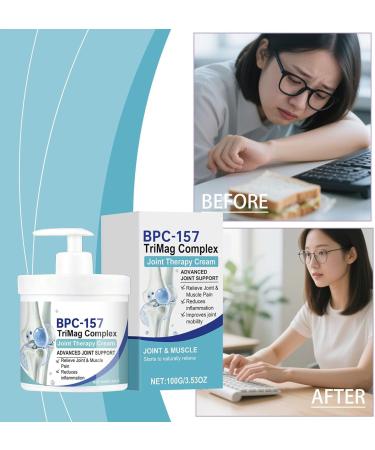 Joint Cream - 100g Massage Cream for Muscle and Joint Relief - Soothing Balm for Ankle and Wrist | For Back Shoulders Neck Arms Hands Legs Knees Feet - Buy Online on GoSupps.com