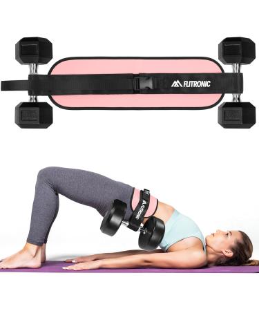 Flintronic Hip Thrust Belt for Dumbbells & Kettlebells - Boost Glutes & Perfect Your Home Fitness with Pilates Training - Buy Online on GoSupps.com
