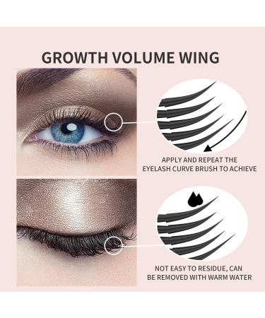 4D Lengthening Curling Mascara 4D Lengthening Curling Mascara 2 In 1 Waterproof 4D Lengthening Curling Mascara for Straight Lashes Waterproof (3pcs) - Buy Online on GoSupps.com