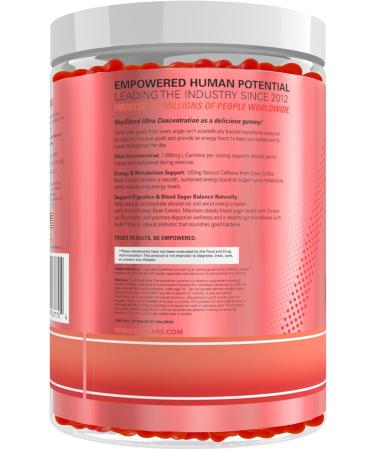 EHP Labs Pre Workout OxyShred Gummies - Strawberry - 60 Servings - Buy Online on GoSupps.com