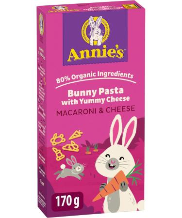 Annie's Homegrown Shells & White Cheddar Macaroni & Cheese 680 Grams & Bunny Pasta Yummy Cheese Macaroni & Cheese 170 Grams - Buy Online on GoSupps.com
