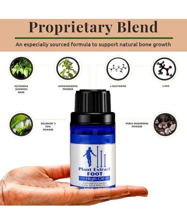 Sci-Effect Height Growth Foot Oil Herbal Increase Height Essential Oil Plant Extract Foot High Oil Height Growth Oil Height Growth Foot Oil Body Taller Essential Oil (3PCS) - Buy Online on GoSupps.com