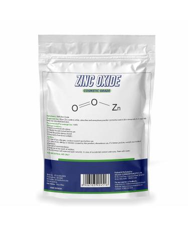 Myoc White Zinc Oxide Powder 110g - Non-Nano DIY Sunscreen & Baby Diaper Rash Cream - Online Quality - 3.88oz (1 Pack) - Buy Online on GoSupps.com
