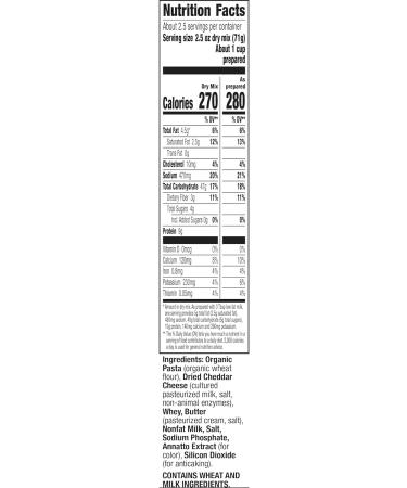 Annie's Macaroni & Cheese Shells & Aged Cheddar 6 oz - Buy Online on GoSupps.com