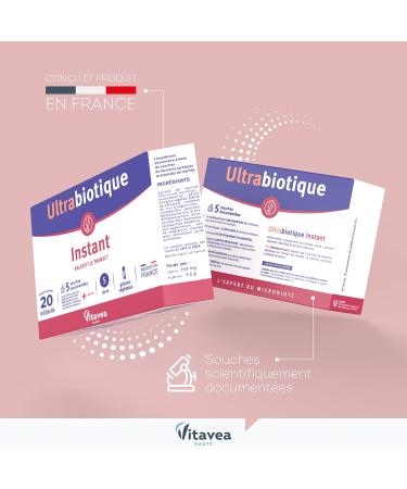 Vitavea Nutrisant Ultrabiotic Instant Multi-Vitamin/Minerals 10 Capsules - Buy Online on GoSupps.com