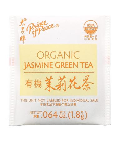 Prince of Peace Organic Jasmine Green Tea 100 tea bags (Pack of 5) - Buy Online on GoSupps.com
