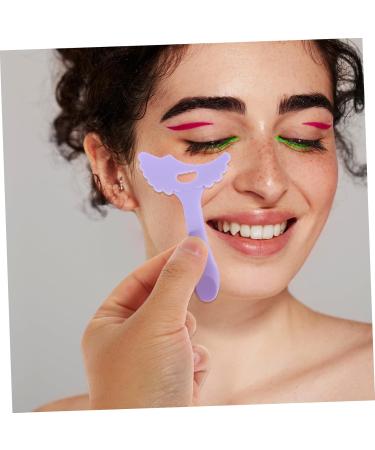 Mikinona Eyeliner Tool 3 Pcs Tool Eyeshadow Silicone Eyeliner Stencils Silicone Makeup Stencil Auxiliary Make up Applicator - Buy Online on GoSupps.com
