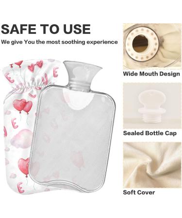 Love Balloons Valentine's Day Heat Bottle | 2L Warm Water Bag for Pain Relief & Heat Therapy - Buy Online on GoSupps.com