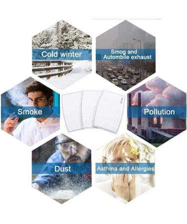 PM 2.5 Activated Carbon Filters - 5 Layer Replacement (50 PCS) - Buy Online on GoSupps.com