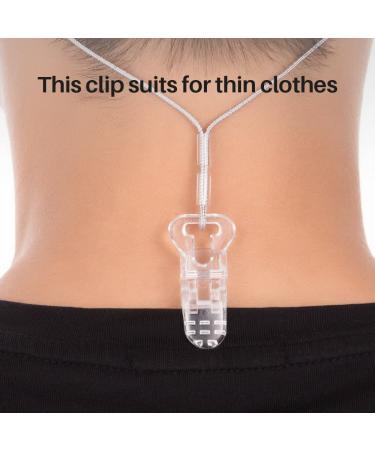 Portable Anti-Lost Hearing Aid Clip for Adults & Seniors - Grey - Buy Online on GoSupps.com