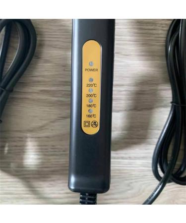 Qovlaty Ceramic Tourmaline Ionic Flat Iron - Mini Hair Straightener for All Hair Types Dual Use Wet & Dry Hair Care - Black - Buy Online on GoSupps.com