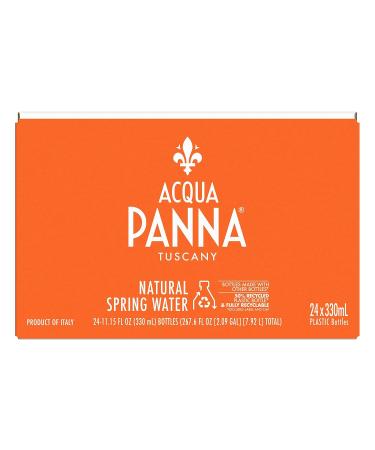 Acqua Panna Natural Spring Water 11.15 fl oz Plastic Bottles - Pack of 24 - Buy Online on GoSupps.com