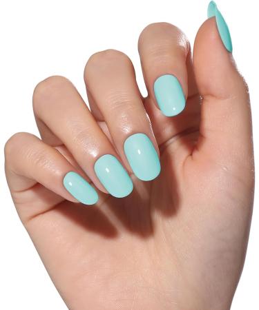 Bluesky Gel Nail Polish Pastel Dreams Green to Breathe - LPD19 5ml | Long Lasting Chip Resistant Gel Polish in Blue Turquoise | UV/LED Lamp Required - Buy Online on GoSupps.com