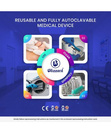 Blizzard Podiatrist Toenail Clipper Set for Men - German Forged 5 Professional Nail Cutter for Ingrown Toenails - Hospital Grade Straight Head Nipper Nail Kit - Buy Online on GoSupps.com