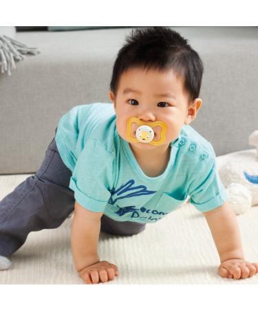 Buy MAM Day & Night Pacifiers 16+ for Boys - Set of 6 with Sterilized Transport Boxes | Soft Silicone & Original Design - International Shipping Available - Buy Online on GoSupps.com