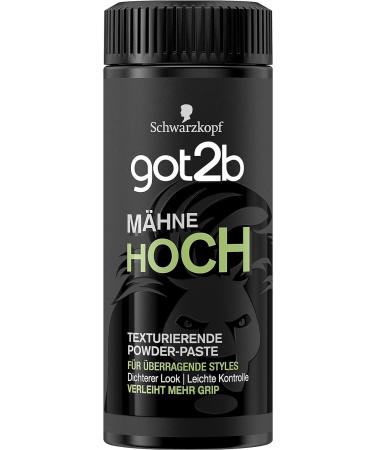 Schwarzkopf got2b Texturising Powder Paste Mane High Pack of 6 x 15 g - Buy Online on GoSupps.com