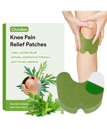 Clundoo Pain Relief Patch 60 Pieces Pain Relief Patch Moxibustion Pain Relief Patch for Knee Back Neck Shoulder