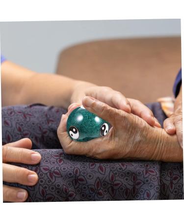 Solustrie 4-Piece Health Massage Handballs - Stress Relief & Hand Training Tool for Fitness | Chinese Massage Balls - Buy Online on GoSupps.com