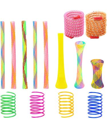 AIMICOCA 37pcs Cat Feather Toys Set Interactive Cat Toys for Indoor Cats(Random Color)