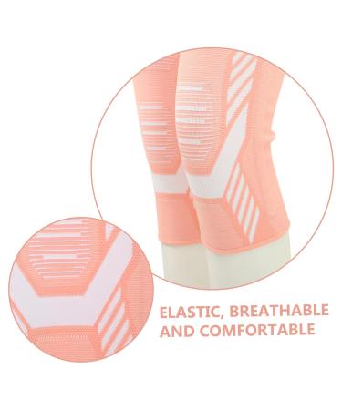 NOLITOY 3 Pairs Knitted Knee Pads - Washable Support Pads for Girls - Pink Knee Protection - International Shipping Available - Buy Online on GoSupps.com