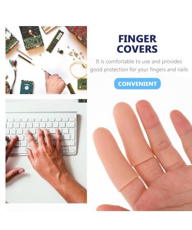 Beavorty 24 Pairs Silicone Finger Protectors - Cut Resistant Finger Sleeves for Ultimate Finger Protection | International Shipping Available - Buy Online on GoSupps.com