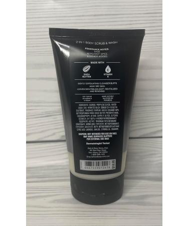 Bath and Body Works Men's Graphite Body Scrub 8 Ounces - Buy Online on GoSupps.com