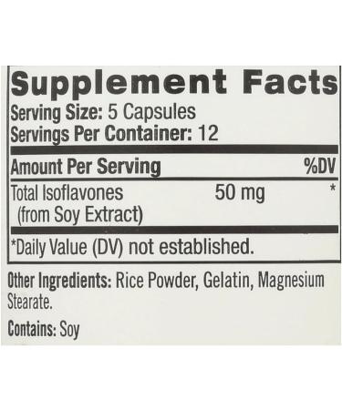 Natrol Soy Isoflavones 60 Capsules - Natural Hormone Balance Support - Buy Online on GoSupps.com
