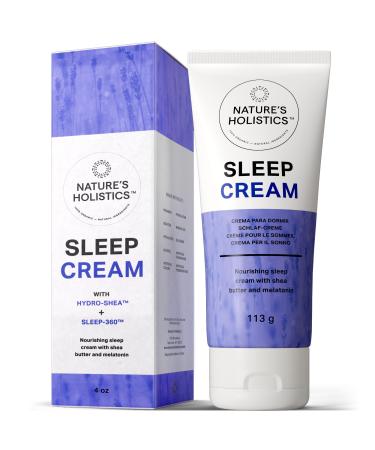Nature's Holistics            * Sleep Cream  Aromatherapy Lotion with Lavender  Melatonin & Shea Butter  Lavender Lotion for Women  Calming Sleep Lotion  Vegan & Safe for All Skin Types