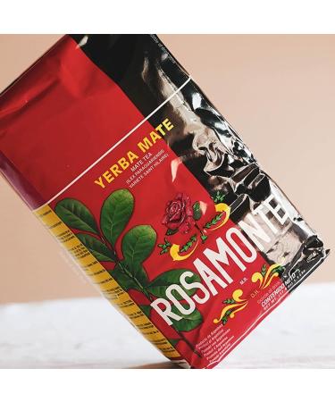 Rosamonte Yerba Mate Tea Traditional 1kg - Maturation time is 12 months | Detox and energy drink Traditional 1 kg - Buy Online on GoSupps.com
