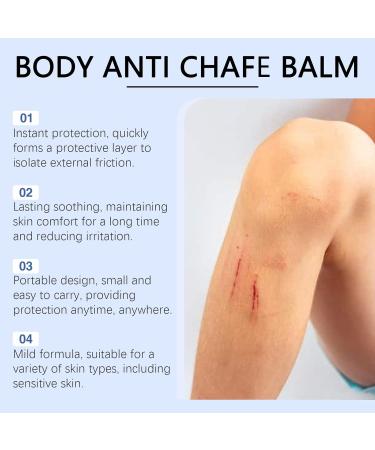 Anti Chafe Stick Body Anti Chafe Balm Waterproof Anti Chafing Cream Cycling Chafing Cream Anti Friction Stick Anti Chafing Stick for Sports and Protection Against Skin Friction - Buy Online on GoSupps.com