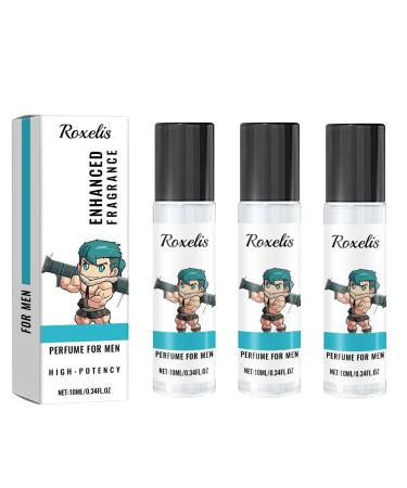 Cologne For Men Pheromone Cologne For Men Hypnosis Men's Cologne Long Lasting Romantic Perfume 50ml Travel Size (3PACK-10ML)
