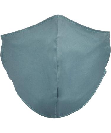 styleBREAKER Unisex Cotton Fabric Mask - Double Layer Reusable Washable Community Mask in Petrol - International Shipping Available - Buy Online on GoSupps.com