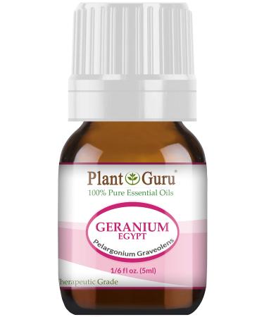 Geranium Egypt Essential Oil 5 ml 100% Pure Undiluted Therapeutic Grade. Sample Size