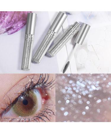 Glitter Mascara Glitter Mascara for Thick Shiny Eyelashes for Party Wedding Festival (Color) - Buy Online on GoSupps.com