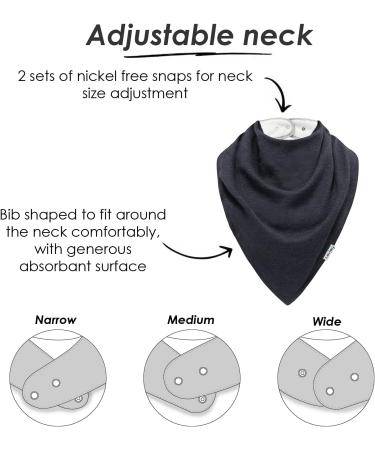 Lovjoi Extra Large Bandana Bib Super Absorbent for Kids Teens & Adults | Support Needs Design 02 - International Shipping - Buy Online on GoSupps.com