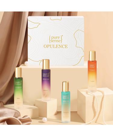 Pure.Sense Opulence Perfume Gift Set (Silk x Velvet x Satin x Chenille) | Birthday Gifts | Long Lasting Luxury Perfume Travel Combo Pack 25x4ml | for Men & Women. - Buy Online on GoSupps.com